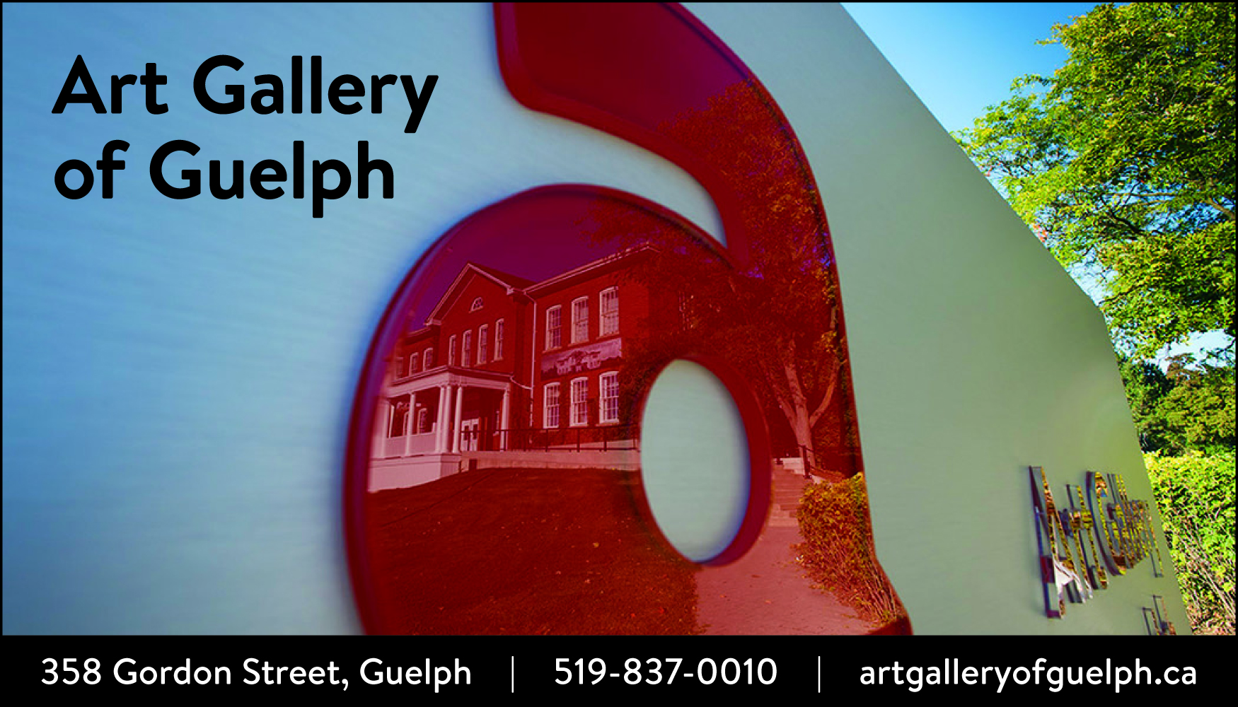 art gallery of guelph advertising image